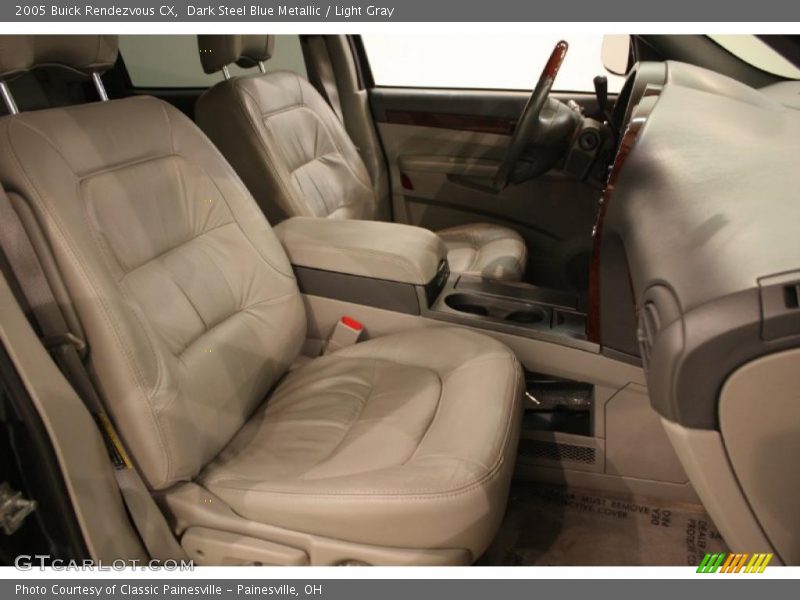 Dark Steel Blue Metallic / Light Gray 2005 Buick Rendezvous CX