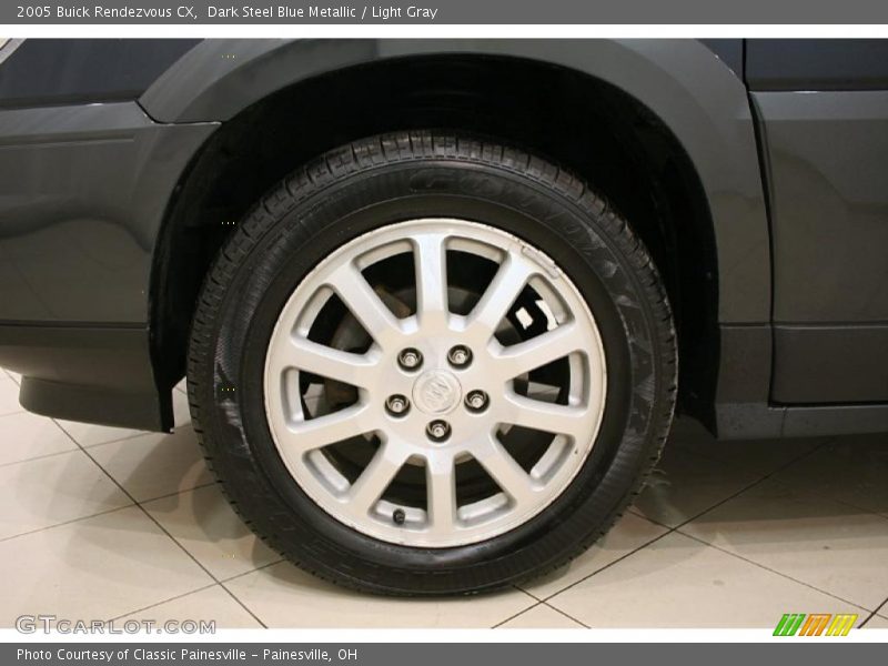 Dark Steel Blue Metallic / Light Gray 2005 Buick Rendezvous CX