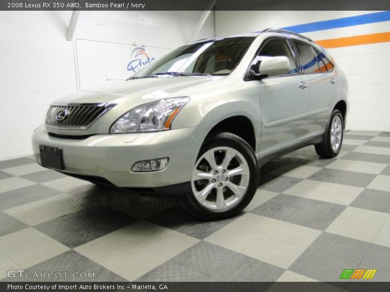 Bamboo Pearl / Ivory 2008 Lexus RX 350 AWD