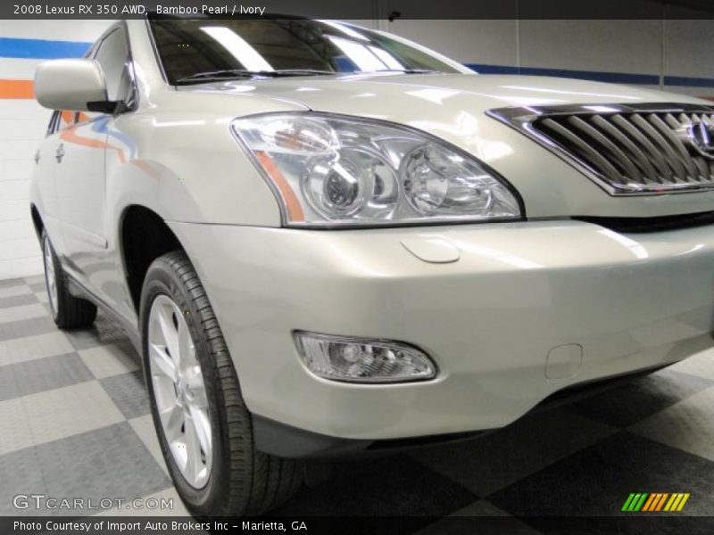 Bamboo Pearl / Ivory 2008 Lexus RX 350 AWD