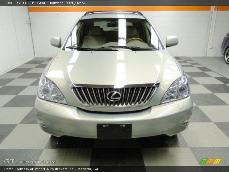 Bamboo Pearl / Ivory 2008 Lexus RX 350 AWD