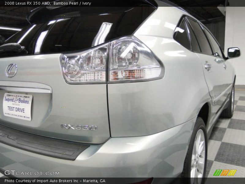 Bamboo Pearl / Ivory 2008 Lexus RX 350 AWD