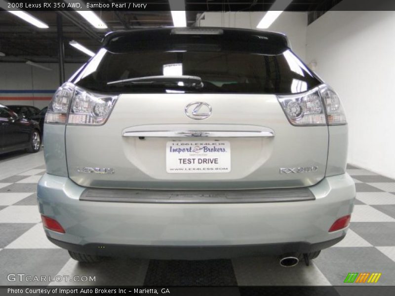 Bamboo Pearl / Ivory 2008 Lexus RX 350 AWD