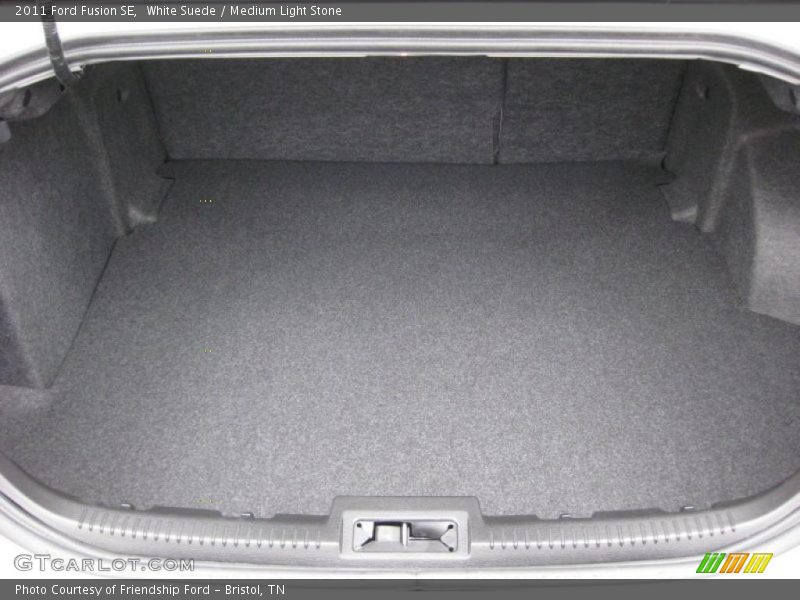 White Suede / Medium Light Stone 2011 Ford Fusion SE