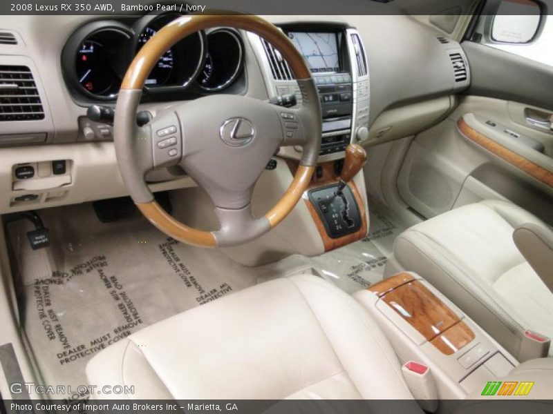 Bamboo Pearl / Ivory 2008 Lexus RX 350 AWD