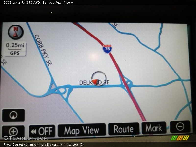 Bamboo Pearl / Ivory 2008 Lexus RX 350 AWD