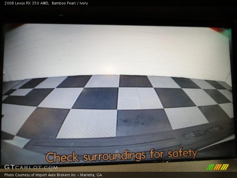 Bamboo Pearl / Ivory 2008 Lexus RX 350 AWD