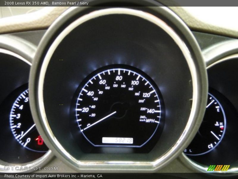 Bamboo Pearl / Ivory 2008 Lexus RX 350 AWD