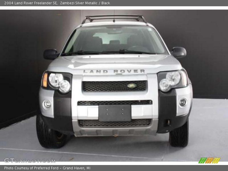 Zambezi Silver Metallic / Black 2004 Land Rover Freelander SE