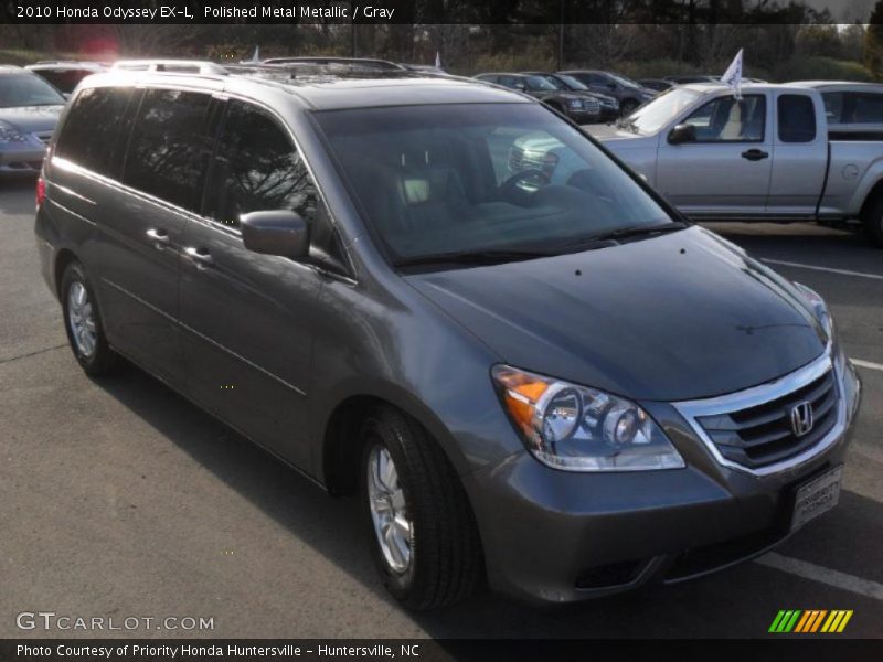 Polished Metal Metallic / Gray 2010 Honda Odyssey EX-L
