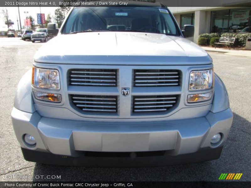 Bright Silver Metallic / Dark Slate Gray 2011 Dodge Nitro Heat 4.0