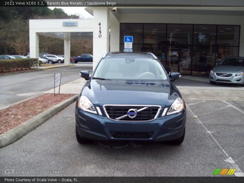Barents Blue Metallic / Sandstone Beige 2011 Volvo XC60 3.2