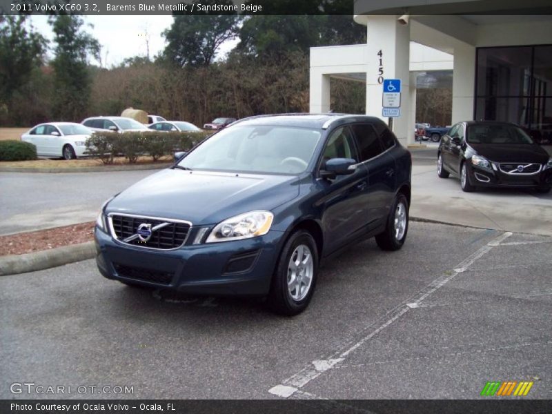 Barents Blue Metallic / Sandstone Beige 2011 Volvo XC60 3.2