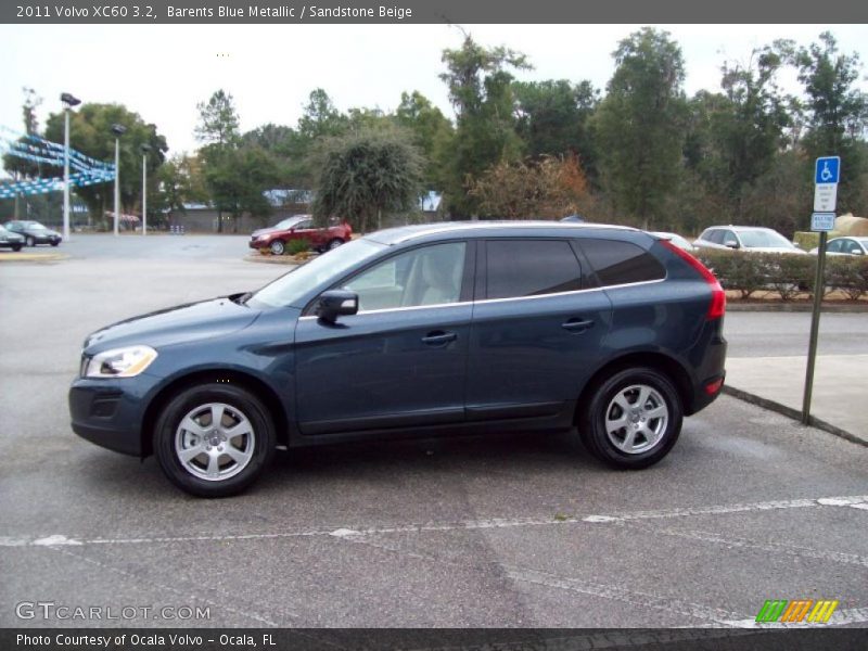 Barents Blue Metallic / Sandstone Beige 2011 Volvo XC60 3.2