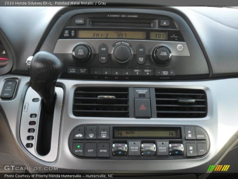 Polished Metal Metallic / Gray 2010 Honda Odyssey EX-L