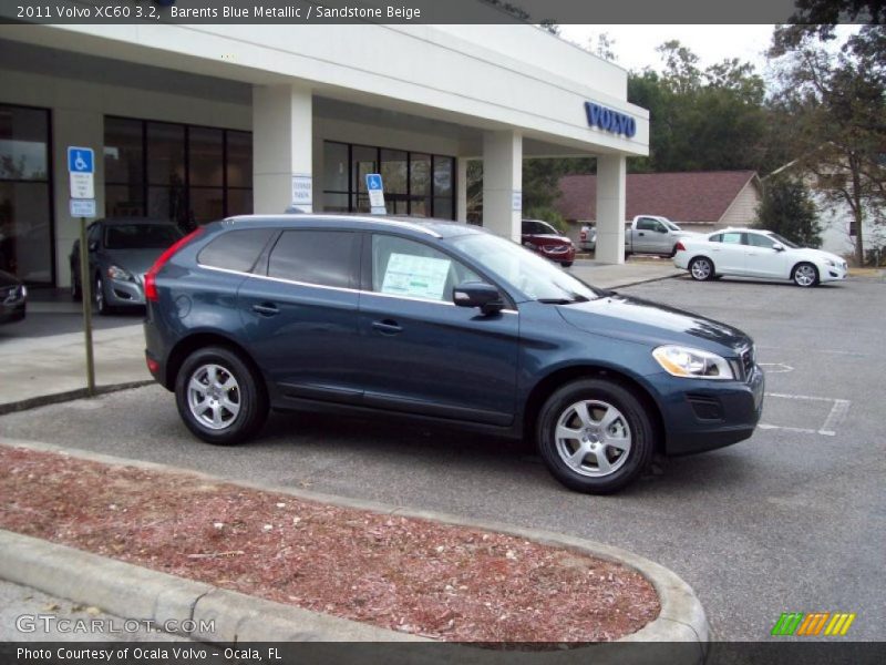 Barents Blue Metallic / Sandstone Beige 2011 Volvo XC60 3.2