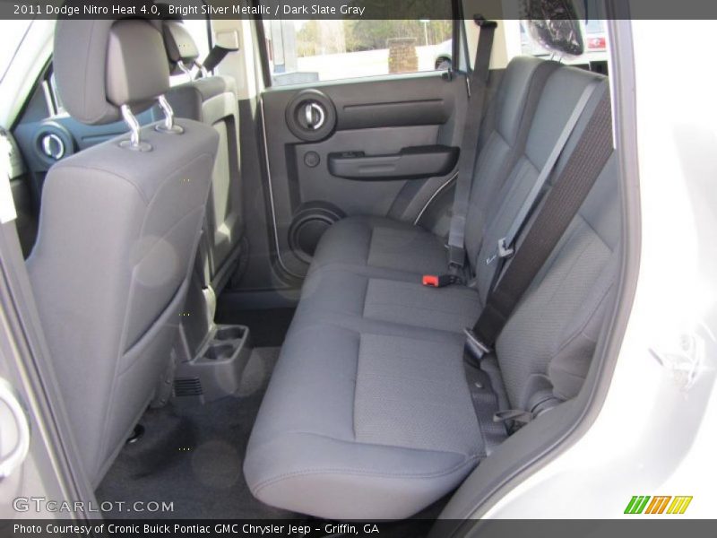 Bright Silver Metallic / Dark Slate Gray 2011 Dodge Nitro Heat 4.0