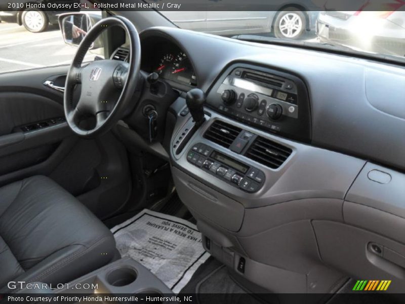 Polished Metal Metallic / Gray 2010 Honda Odyssey EX-L