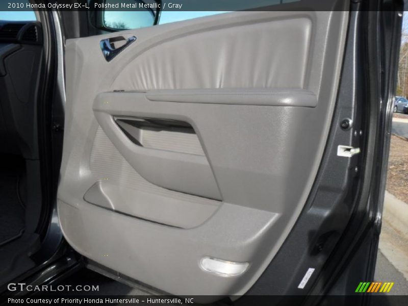 Polished Metal Metallic / Gray 2010 Honda Odyssey EX-L
