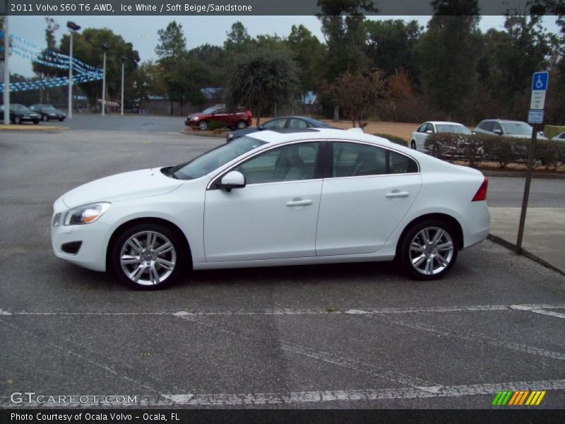  2011 S60 T6 AWD Ice White