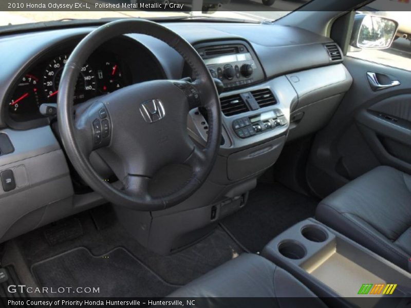Polished Metal Metallic / Gray 2010 Honda Odyssey EX-L