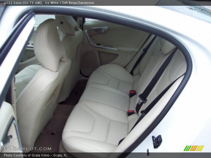  2011 S60 T6 AWD Soft Beige/Sandstone Interior