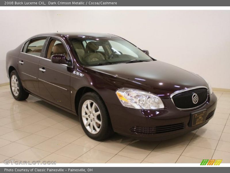 Dark Crimson Metallic / Cocoa/Cashmere 2008 Buick Lucerne CXL