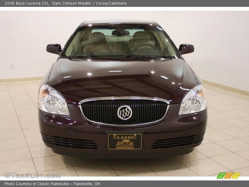 Dark Crimson Metallic / Cocoa/Cashmere 2008 Buick Lucerne CXL