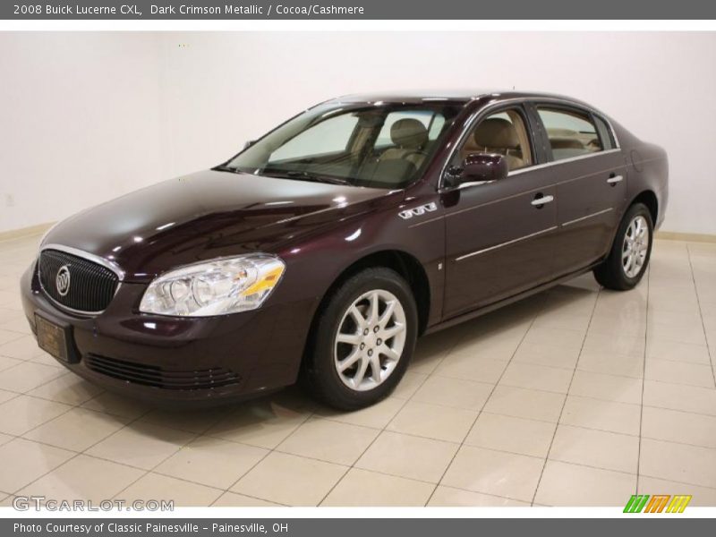 Dark Crimson Metallic / Cocoa/Cashmere 2008 Buick Lucerne CXL