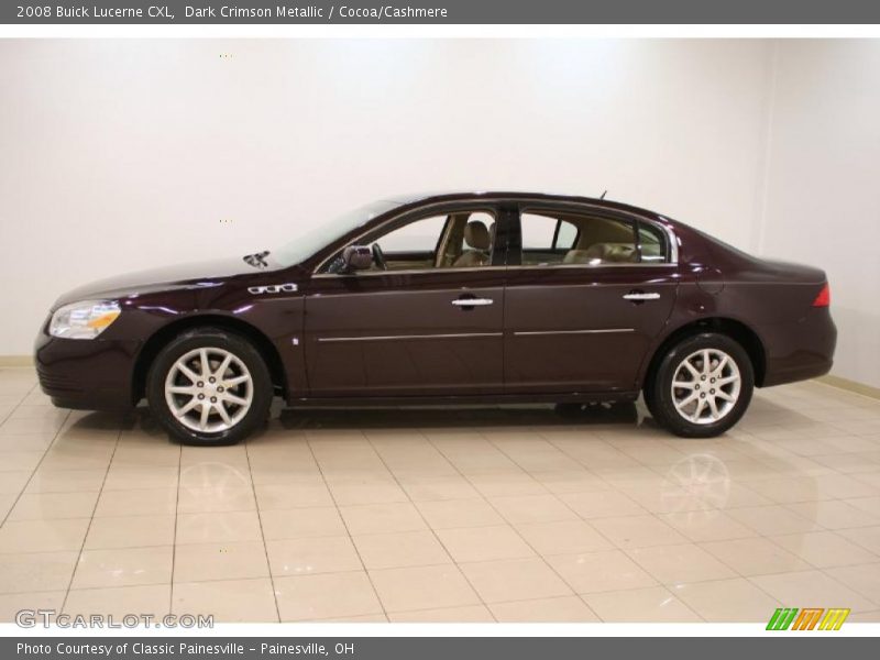 Dark Crimson Metallic / Cocoa/Cashmere 2008 Buick Lucerne CXL
