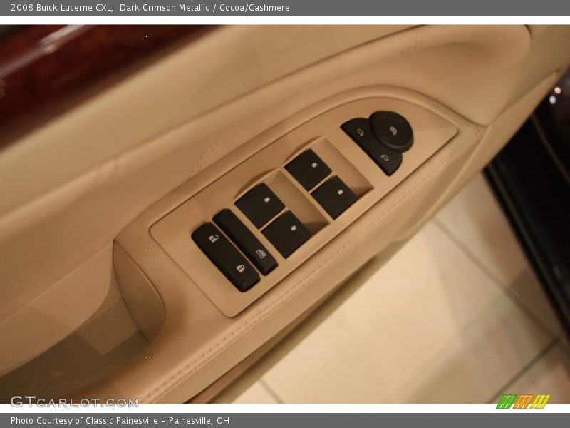 Dark Crimson Metallic / Cocoa/Cashmere 2008 Buick Lucerne CXL