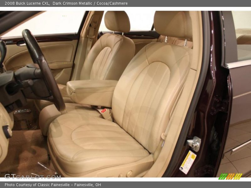Dark Crimson Metallic / Cocoa/Cashmere 2008 Buick Lucerne CXL