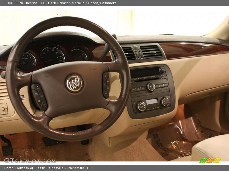 Dark Crimson Metallic / Cocoa/Cashmere 2008 Buick Lucerne CXL