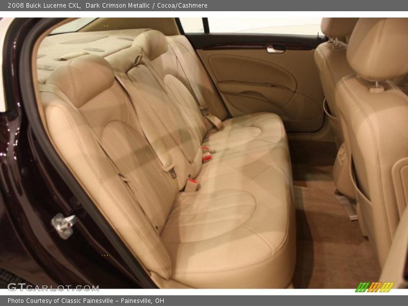 Dark Crimson Metallic / Cocoa/Cashmere 2008 Buick Lucerne CXL