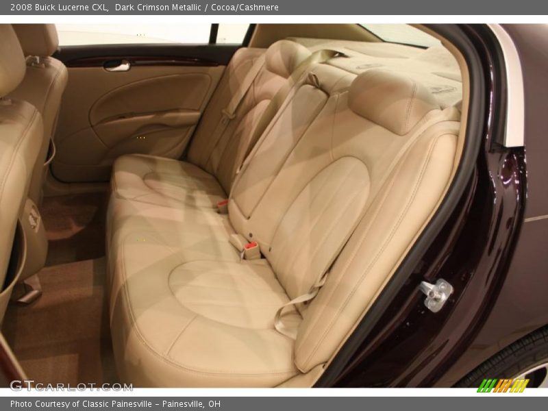 Dark Crimson Metallic / Cocoa/Cashmere 2008 Buick Lucerne CXL