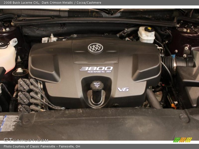 Dark Crimson Metallic / Cocoa/Cashmere 2008 Buick Lucerne CXL