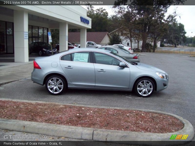  2011 S60 T6 AWD Electric Silver Metallic