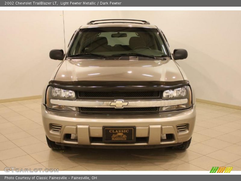 Light Pewter Metallic / Dark Pewter 2002 Chevrolet TrailBlazer LT