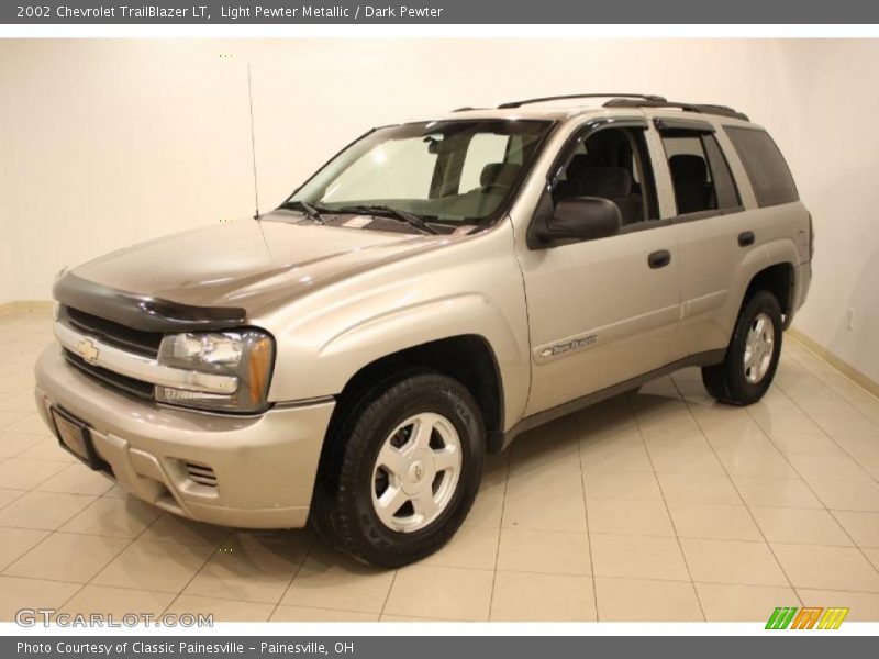 Light Pewter Metallic / Dark Pewter 2002 Chevrolet TrailBlazer LT