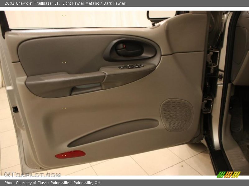 Light Pewter Metallic / Dark Pewter 2002 Chevrolet TrailBlazer LT