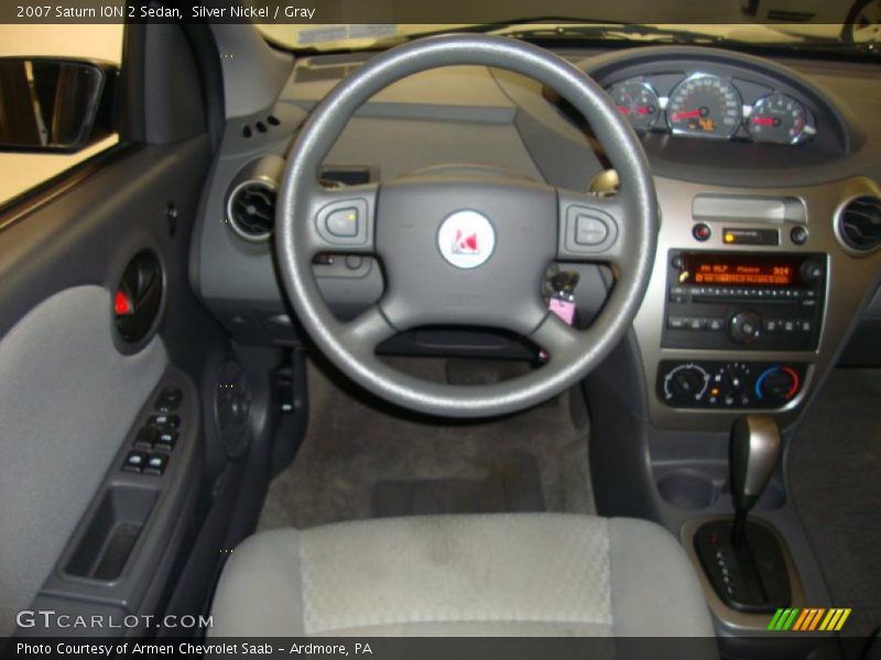 Silver Nickel / Gray 2007 Saturn ION 2 Sedan