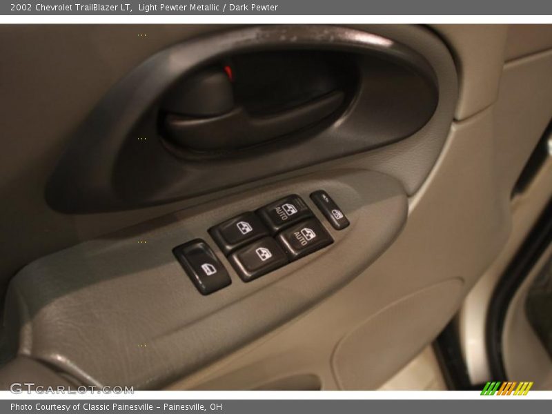 Light Pewter Metallic / Dark Pewter 2002 Chevrolet TrailBlazer LT