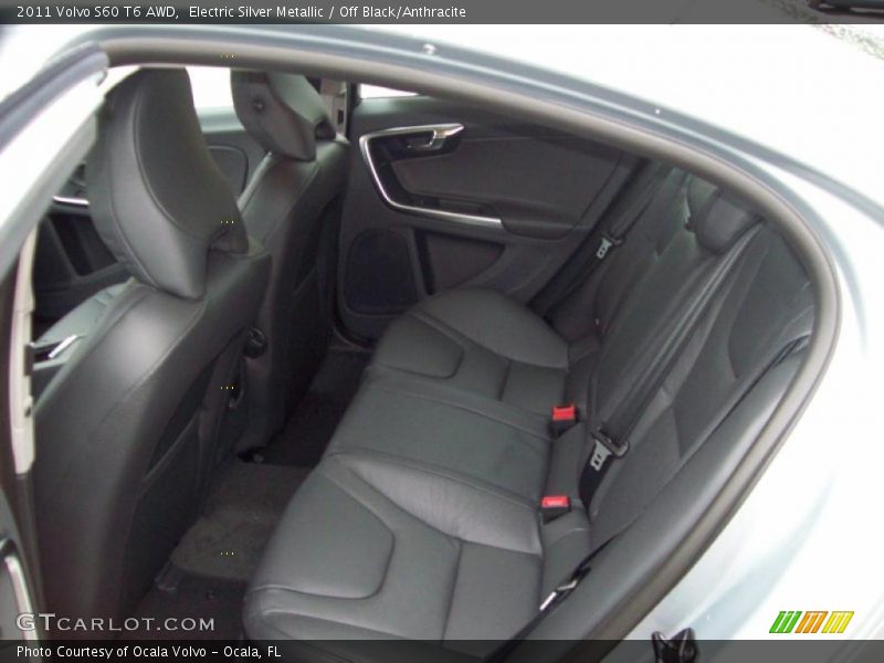  2011 S60 T6 AWD Off Black/Anthracite Interior