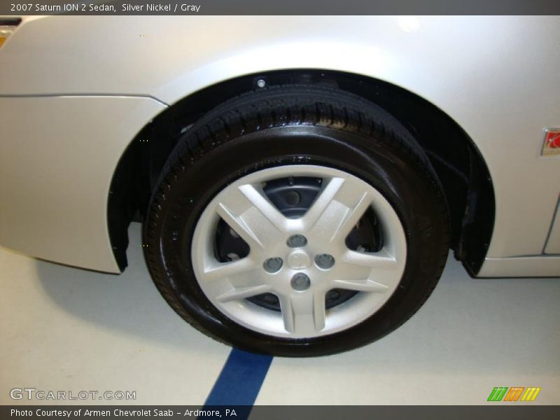 Silver Nickel / Gray 2007 Saturn ION 2 Sedan
