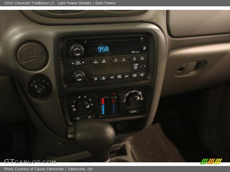 Light Pewter Metallic / Dark Pewter 2002 Chevrolet TrailBlazer LT