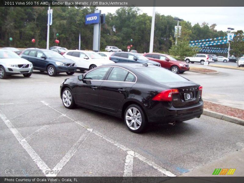 Ember Black Metallic / Off Black/Anthracite 2011 Volvo S60 T6 AWD