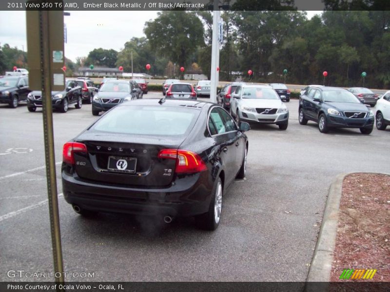 Ember Black Metallic / Off Black/Anthracite 2011 Volvo S60 T6 AWD