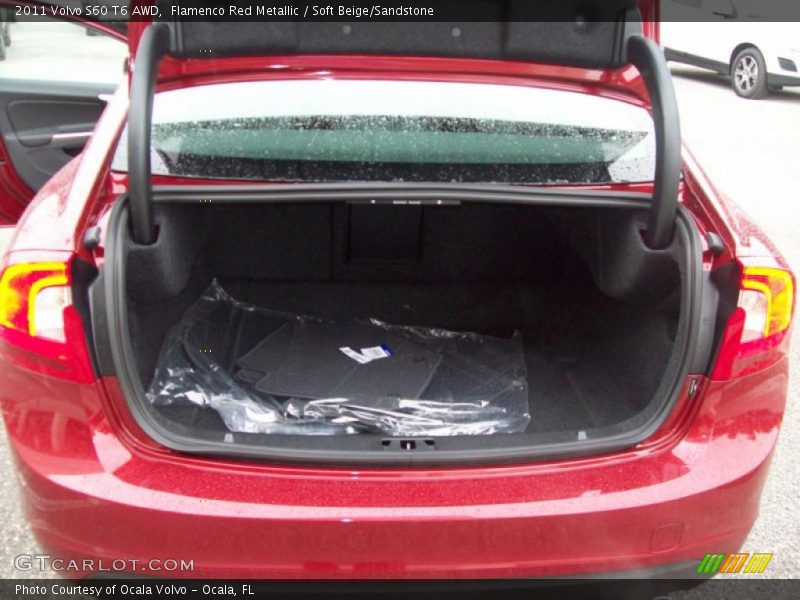  2011 S60 T6 AWD Trunk