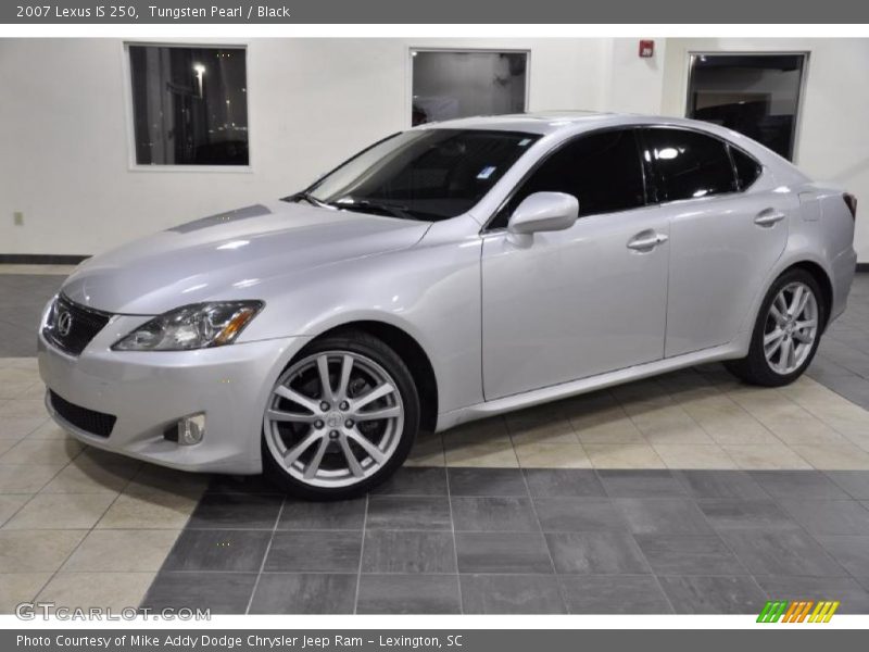 Tungsten Pearl / Black 2007 Lexus IS 250