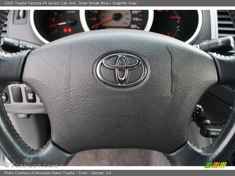 Silver Streak Mica / Graphite Gray 2005 Toyota Tacoma V6 Access Cab 4x4